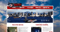 Desktop Screenshot of coastalmarineservices.com